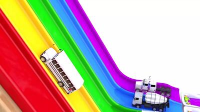 ماشین بازی کودکانه _ ماجراهای آموزش ماشین های رنگی برای کودکان