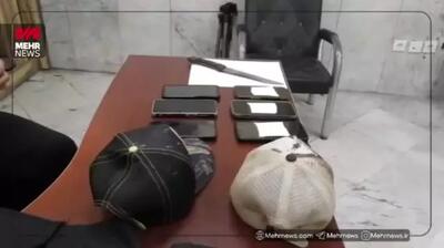 غافل‌گیری سارق موبایل قاپ در بن‌بست پلیس