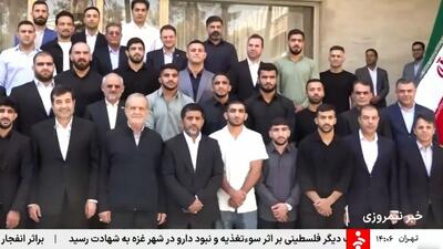 دکتر پزشکیان از قهرمانان کشتی آزاد و فرنگی تجلیل و قدردانی کرد