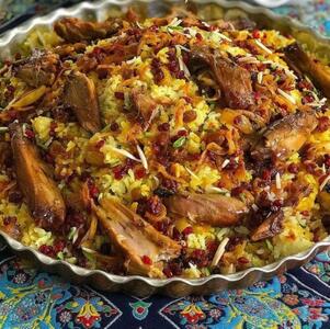 طرز تهیه پسته پلو با ماهیچه به سبک دامغانی‌ها