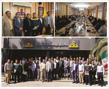 تقدیر از ۴۴ نفر از امدادگران و گازبانان شرکت گاز استان لرستان