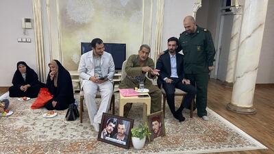 دیدار اداره تبلیغات گرگان با جانباز دفاع مقدس