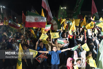 بزرگداشت اولین سالگرد شهادت سید حسن نصرالله در مشهد