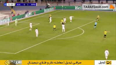 بریس ستاره فرانسوی با پاس گل تیبو کورتوا؛ گل چیپ کیلیان امباپه به غیرت (غیرت 0-2 رئال مادرید) - پارس فوتبال