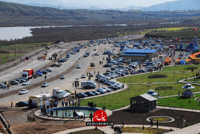گردشگران مجذوب جاذبه های منطقه آزاد ارس