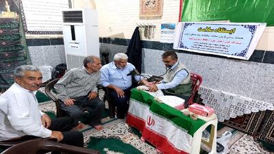راه اندازی ایستگاه سلامت در کازرون در قاب تصاویر