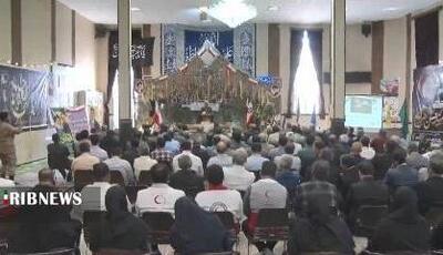 برگزاری یادواره سنگرسازان بی سنگر در شهرستان ملکان