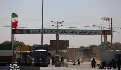 تردد ناوگان حمل و نقل در مرز دوغارون از سرگرفته می شود