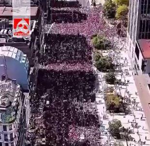 حضور ۲۰۰ هزار نفر در خیابان‌های بلژیک با شعار پایان نسل‌کشی در غزه
