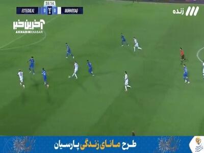  گل اول المحرق به استقلال توسط جونینیو
