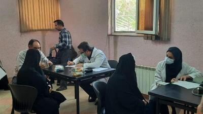 همسران شهدای شهرستان اراک پایش سلامت شدند