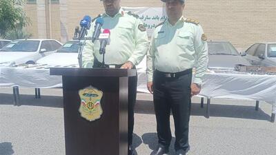 کشف قطعات قاچاق  هواپیما در چهارباغ  البرز