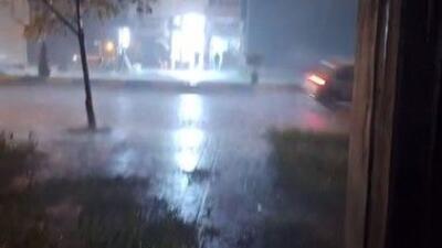  بارش شدید باران بندرانزلی