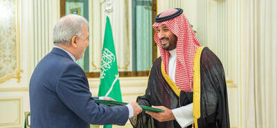 استوارنامه سفیر ایران به دست بن سلمان رسید