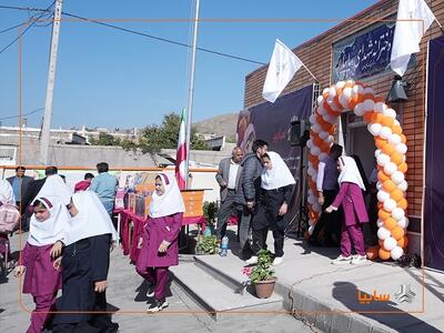 افتتاح مدرسه دخترانه سایپا در روستای پسک سفلی خوی