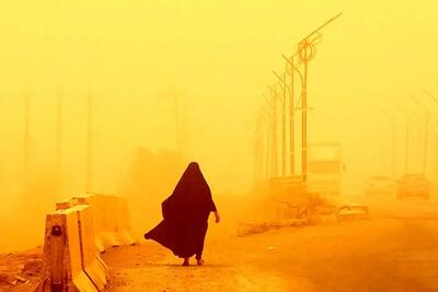 وضعیت «قرمز» هوا در اهواز