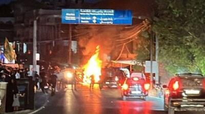 حمله پهپادی به خودرویی در جنوب لبنان