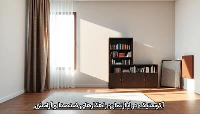 آکوستیک در آپارتمان؛ راهکارهای ضد‌صدا و آرامش - چیدانه