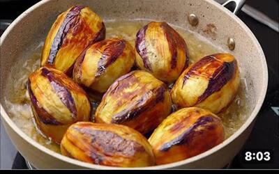 طرز تهیه غذا با بادمجان بدون نیاز به گوشت