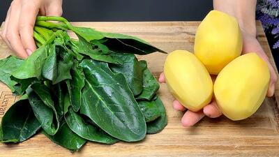 طرز تهیه کاسرول سیب زمینی لطیف یا سیب زمینی و اسفناج