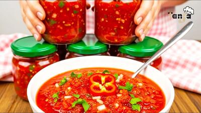 طرز تهیه سالاد شکار برای زمستان، سال ها خراب نمی شود !