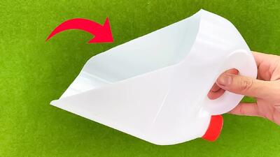 تبدیل قوطی های پلاستیکی به اقلام مفید!