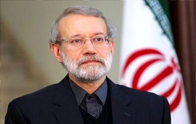لاریجانی: جریان مقاومت را ما راه نینداختیم/ حضور آمریکا و اسرائیل در منطقه عامل وجود مقاومت است+ فیلم