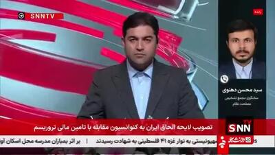ببینید| دهنوی: با پیوستن مشروط ایران به CFT مسئولین مربوطه باید با FATF وارد مذاکره شوند