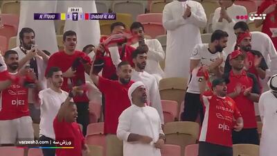 ببینید؛ گل زیبا و خوشحالی متفاوت سعید عزت‌اللهی مقابل الاتحاد عربستان