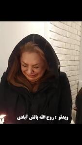 گریه‌های سوزناک نسرین مقانلو در سالگرد درگذشت پسرش