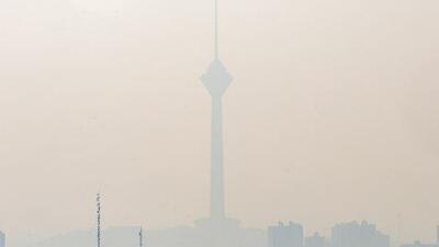 هوای تهران در مرز آلودگی قرار دارد