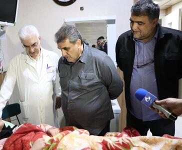 عیادت استاندار سمنان از دانشجویان حادثه‌دیده/ تشریح آخرین وضعیت مصدومان حادثه اتوبوس دانشجویان