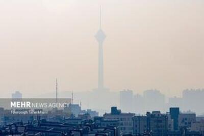 هوای تهران در مرز آلودگی قرار دارد