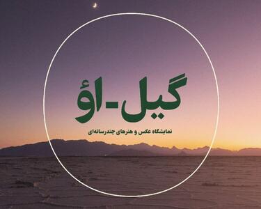 برگزاری نمایشگاه عکس و هنرهای چند رسانه‌ای   گیل- او   در کرمان 