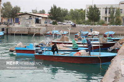 تحول در بنادر صیادی خوزستان؛ اسکله جزیره مینو در راه توسعه