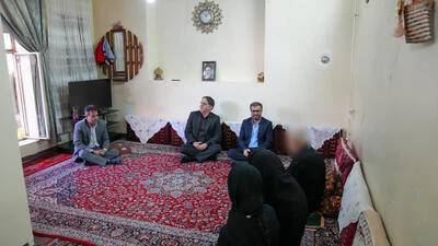 دیدار مسئولان و خیرین با سالمندان تحت حمایت کمیته امداد کرمانشاه