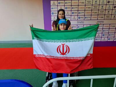 ورزشکار خوزستانی دومین مدال طلای ایران رادر پارادوومیدانی جهان کسب کرد