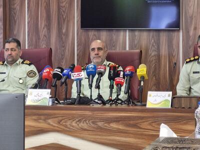 نشست خبری رئیس پلیس امنیت اقتصادی فراجا آغاز شد