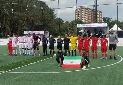 تیم ایران در جام ملت‌های فوتبال نابینایان نایب قهرمان شد - پارس فوتبال
