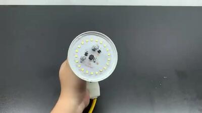 آموزش گام به گام تعمیر لامپ LED سوخته در منزل + فیلم
