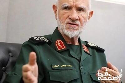 سردار اسدی: برد موشک‌های ما تا هرجا لازم باشد افزایش می‌یابد/ ۱۰۰ درصد آماده دفاع از کشوریم