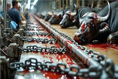 فرآوری گاو؛ به گاو زندگی لاکچری میدن که یروز بزارنش رو منقل با درصد چربی متناسب