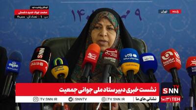 مشروح نشست خبری دبیر ستاد ملی جوانی جمعیت