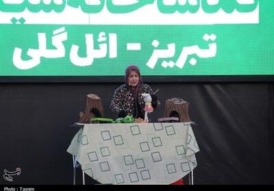 ائل‌گلی تبریز در تسخیر خنده‌های کودکان؛ اجرای برنامه نمایشی   تریلی سیار کانون  - فیلم فیلم استان تسنیم | Tasnim