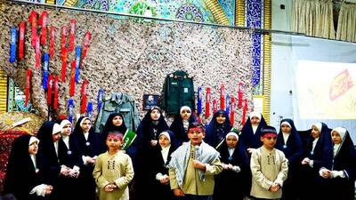 برگزاری مراسم یادواره ۱۱ شهید خیابان شهید معصومی در مسجد امام حسن عسکری (ع) + عکس