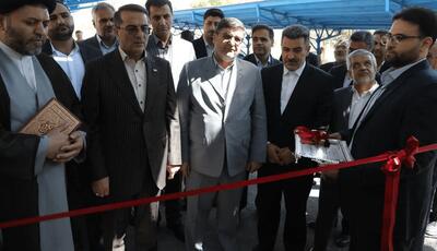 افتتاح نیروگاه خورشیدی ۸۰ کیلو واتی در چهارمحال و بختیاری