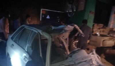 تصادف مرگبار در محور فیروزه_ قوچان یک کشته برجای گذاشت