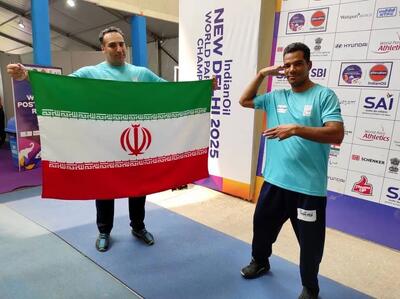  ایران قهرمان پرتاب نیزه جهان شد