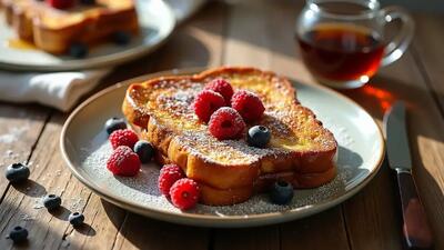 طرز تهیه فرنچ تست مناسب صبحانه