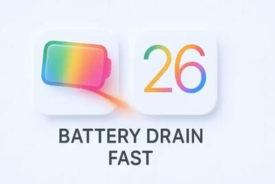 تخلیه سریع باتری در iOS 26؛ مشکل کجاست؟
